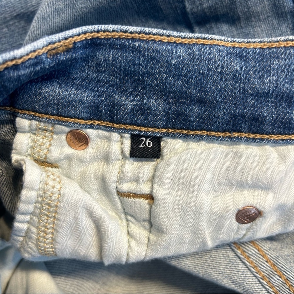 7 For All Mankind Women’s Ankle Skinny Jeans in Sloane Vintage Wash, Size 26 - Picture 9 of 13
